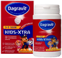 Dagravit Kids-Xtra Multivitaminen Kauwtabletten Aardbei 120TB1