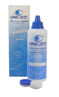 Unicare Alles-in-een vloeistof Voor Zachte Contactlenzen 240 ml 240ML