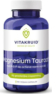 Vitakruid Magnesium Tauraat met p-5-p Capsules 90CP