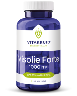 Vitakruid Visolie Forte 1000 mg EPA 35% DHA 25% 90SG 