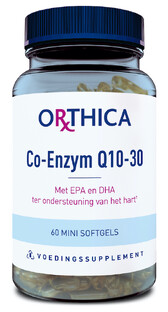 Orthica Co-Enzym Q10-30 Softgels 60SG Orthica Co-Enzym Q10-30 Softgels 60SG