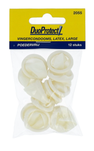 DuoProtect Vingercondooms Large 12ST