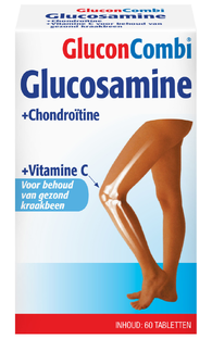 Leef Vitaal GluconCombi Glucosamine Chondroïtine Tabletten 60TB Leef Vitaal GluconCombi Glucosamine Chondroïtine Tabletten 60TB