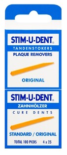 Stimudent Stim-U-dent Tanden Stokers 100ST Stimudent Stim-U-dent Tanden Stokers 100ST