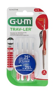 GUM Trav-Ler Rager 0.8 4ST GUM Trav-Ler Rager 0.8 4ST