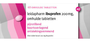 Leidapharm Ibuprofen 200mg 40TB