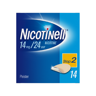 Nicotinell Pleisters 14 mg - voor stoppen met roken 14ST Nicotinell Pleisters 14 mg - voor stoppen met roken 14ST