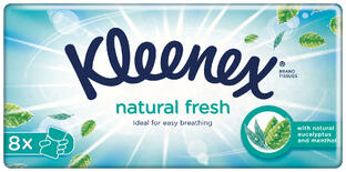 Kleenex Zakdoeken Natural Fresh 8ST