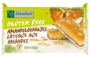 Damhert Gluten Free Amandelgebakjes 200GR