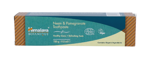 Himalaya Herbals Organique Neem & Pomegranate Tandpasta 150GR Himalaya Herbals Organique Neem & Pomegranate Tandpasta 150GR