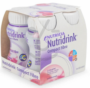 Nutridrink Compact Fibre Aardbei 500ML Nutridrink Compact Fibre Aardbei 500ML