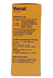 Bional Venal Forte Capsules 40CP Zijkant verpakking, samenstelling