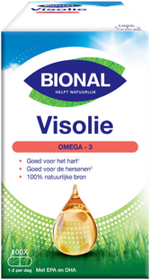 Bional Visolie Omega-3 Vetzuren Capsules 100CP Bional Visolie Omega-3 Vetzuren Capsules 100CP