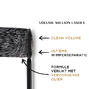 L'Oréal Paris Mascara Million Lashes Black 1ST6
