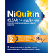 Niquitin Clear Pleisters 14mg Stap 2 7ST 97342