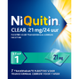 Niquitin Clear Pleisters 21mg Stap 1 7ST10