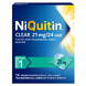 Niquitin Clear Pleisters 21mg Stap 1 14ST Niquitin Clear Pleisters 21mg Stap 1 14ST
