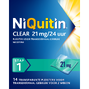 Niquitin Clear Pleisters 21mg Stap 1 14ST11