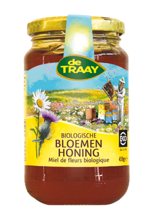 De Traay Bloemenhoning Biologisch 900GR De Traay Bloemenhoning Biologisch 900GR