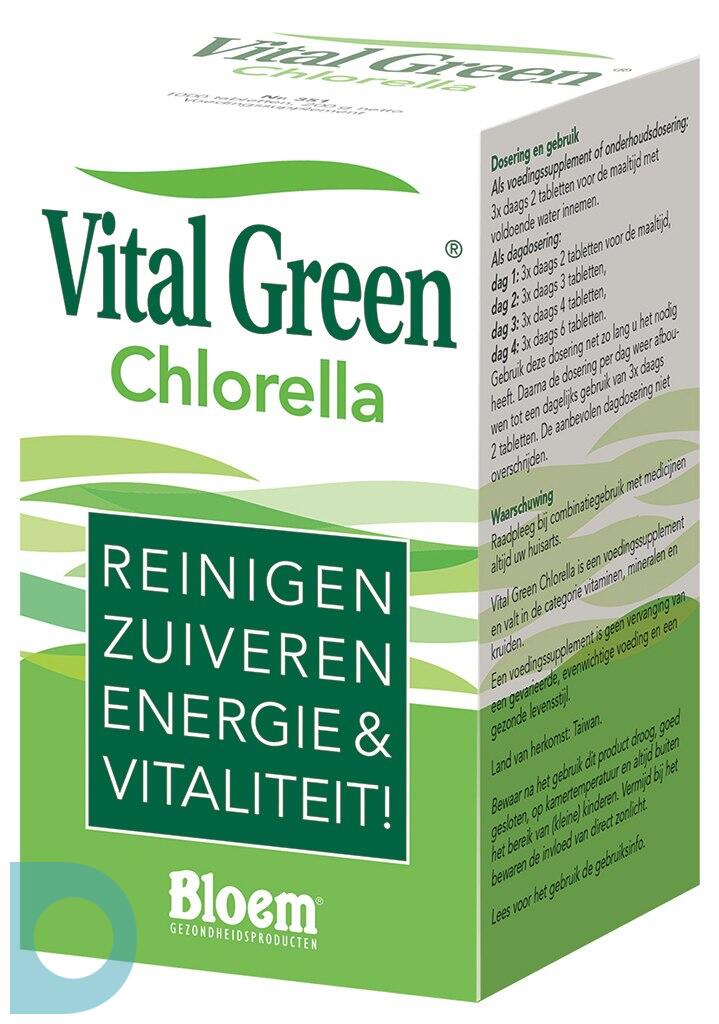 Vital Green Chlorella Tabletten voordelig online kopen De Online Drogist