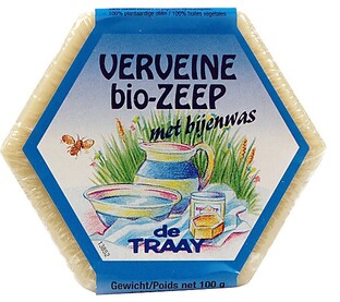 De Traay Zeep Verveine met bijenwas 100GR De Traay Zeep Verveine met bijenwas 100GR