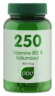AOV 250 Vitamine B12 & Foliumzuur 60CP