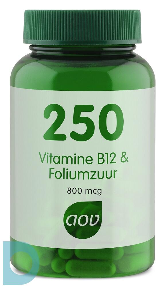 AOV 250 Vitamine B12 & Foliumzuur | De Online