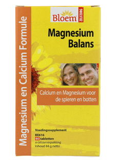Bloem Magnesium Balans Tabletten 60TB Bloem Magnesium Balans Tabletten 60TB