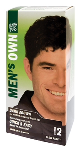 Hennaplus Men's Own Haarkleuring Dark Brown 80ML
