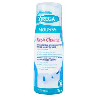 Corega Fresh Cleanse Mousse kunstgebitreiniger 125ML