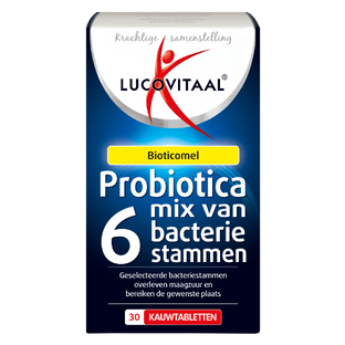 Lucovitaal Probiotica Mix Kauwtabletten 30TB