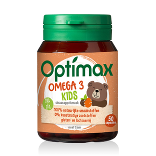 Optimax Omega 3 Kids Kauwcapsules 50CP