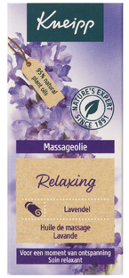 Kneipp Relaxing Lavendel Massage Olie Mini 20ML Kneipp Relaxing Lavendel Massage Olie Mini 20ML