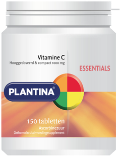 Plantina Essentials Vitamine C Tabletten 150TB