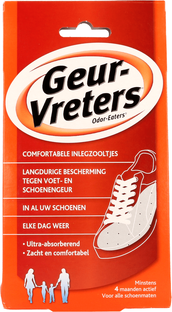 Geurvreters Geurvreter Inlegzooltjes 2ST Geurvreters Geurvreter Inlegzooltjes 2ST