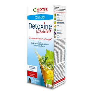 Ortis Detoxine Vitaliteit Framboos-Veenbes Bio Siroop 250ML