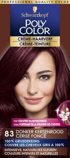 Schwarzkopf Poly Color Crème Haarverf 83 Donker Kersenrood 90ML