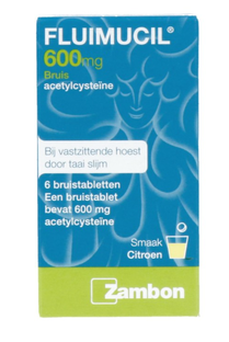 Fluimucil 600mg Bruistabletten 6ST Fluimucil 600mg Bruistabletten 6ST