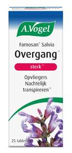 A.Vogel Famosan Salvia Overgang Sterk** Tabletten 25ST A.Vogel Famosan Salvia Overgang Sterk** Tabletten 25ST