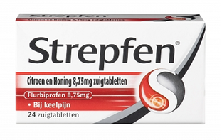 Strepfen Citroen & Honing Zuigtabletten 24ST  Strepfen Citroen & Honing Zuigtabletten 24ST