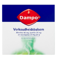 Dampo Verkoudheidsbalsem 30GR Dampo Verkoudheidsbalsem 30GR