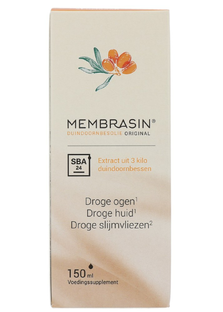 Membrasin Duindoornbesolie Vloeibaar 150ML Membrasin Duindoornbesolie Vloeibaar 150ML