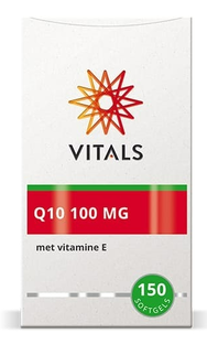 Vitals Q10 100mg Softgels 150SG Vitals Q10 100mg Softgels 150SG