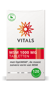 Vitals MSM 1000mg Tabletten 120TB