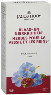 Jacob Hooy Blaas- en Nierkruiden Thee 20ST 