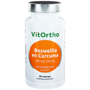 VitOrtho Boswellia en Curcuma Vegicaps 60CP VitOrtho Boswellia en Curcuma Vegicaps 60CP