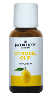 Jacob Hooy Citronel Olie 30ML Jacob Hooy Citronel Olie 30ML