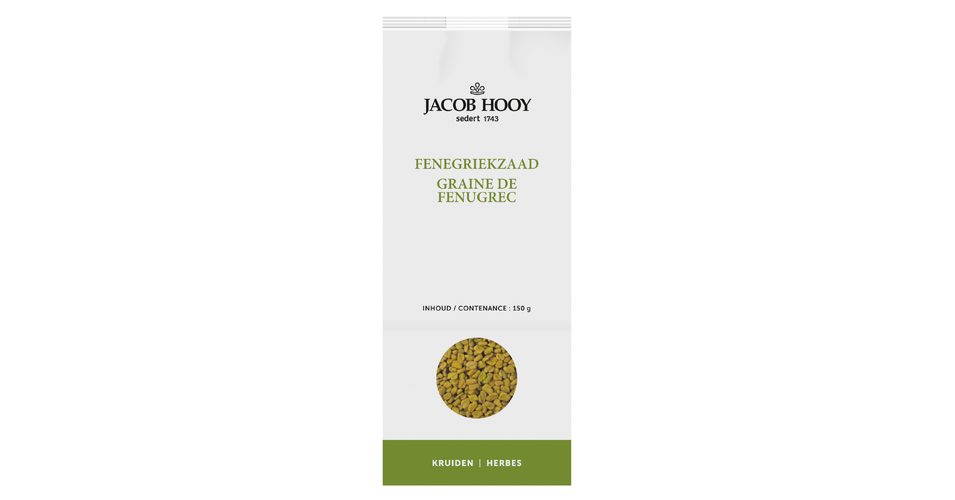 Jacob Hooy Fenegriekzaad (150gr) kopen bij De Online Drogist
