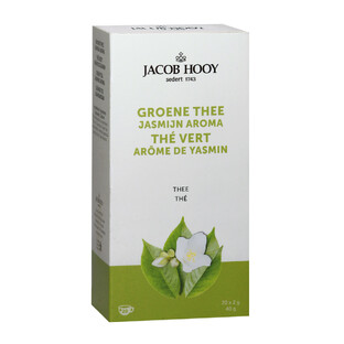 Jacob Hooy Groene Thee Met Jasmijn 20ST Jacob Hooy Groene Thee Met Jasmijn 20ST