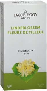 Jacob Hooy Thee Lindebloesem Zakjes 20ST Jacob Hooy Thee Lindebloesem Zakjes 20ST